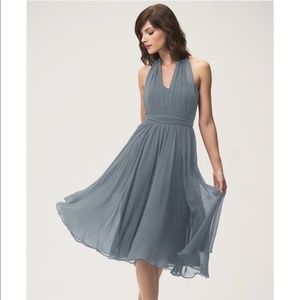 Jenny Yoo Emmie Dress in Denmark Blue